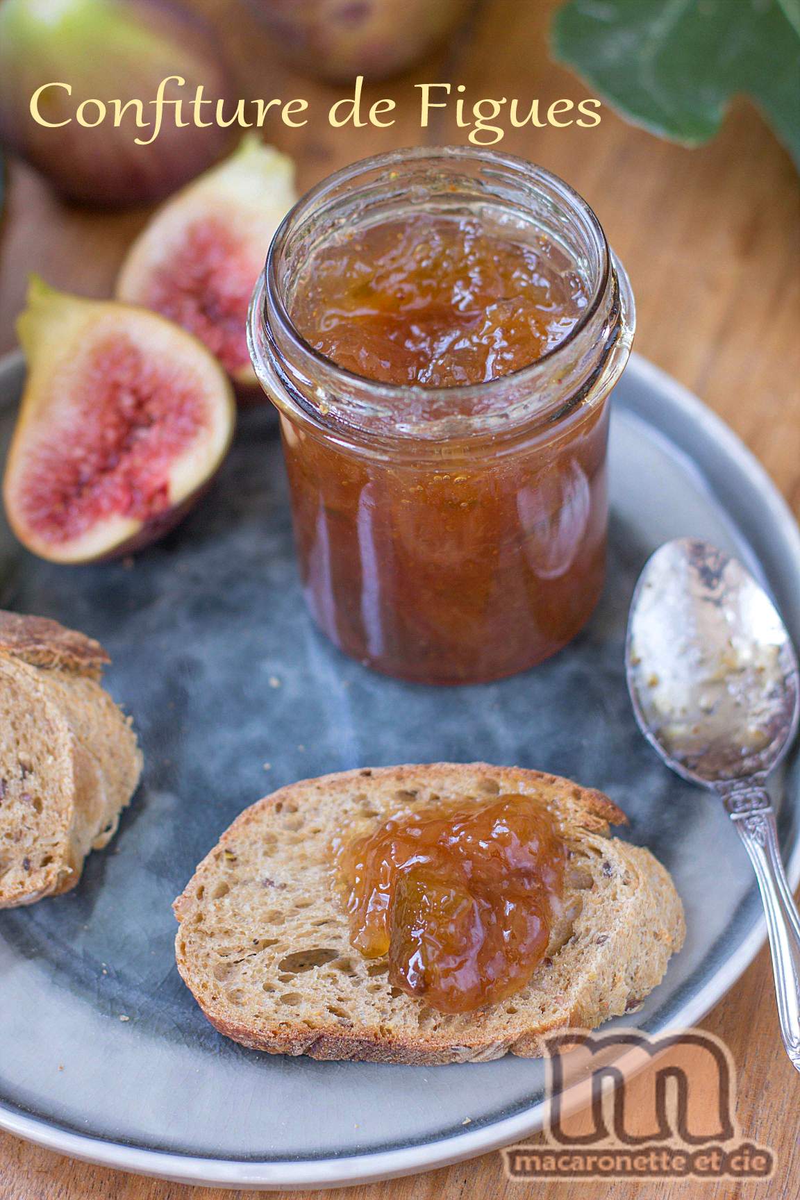 Confiture de figues du jardin... avant que les étourneaux ne me