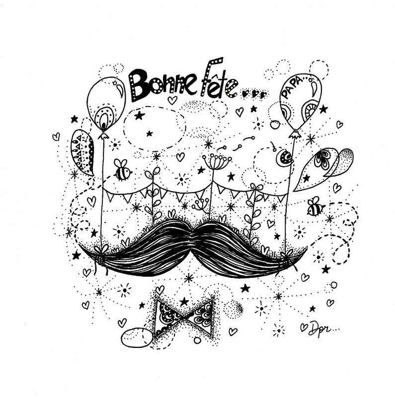 dessin bonne fête papa 2015