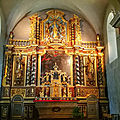 Combloux, église Saint-nicolas, retable