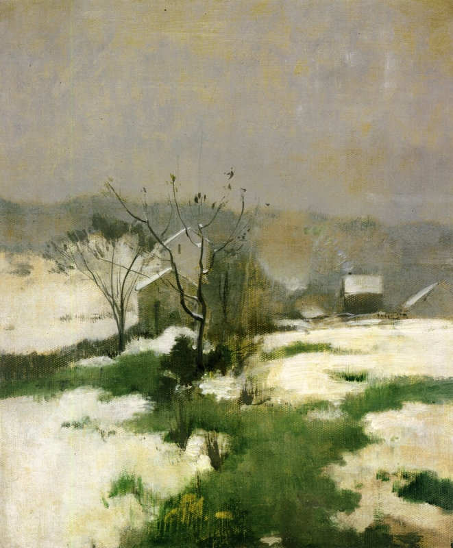 An Early Winter 1882 John Henry Twachtman