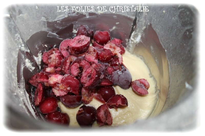 Gâteau cerises 4