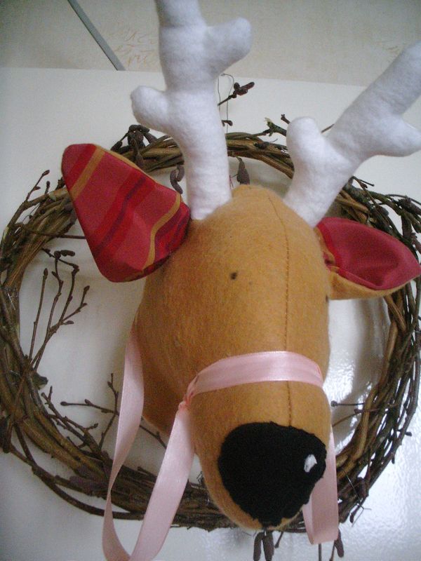 déco de noël, bonhommes de neige et renne tilda les créations de lilas