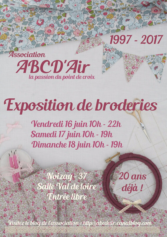 Affiche Exposition 20 ans ABCDAir 2017