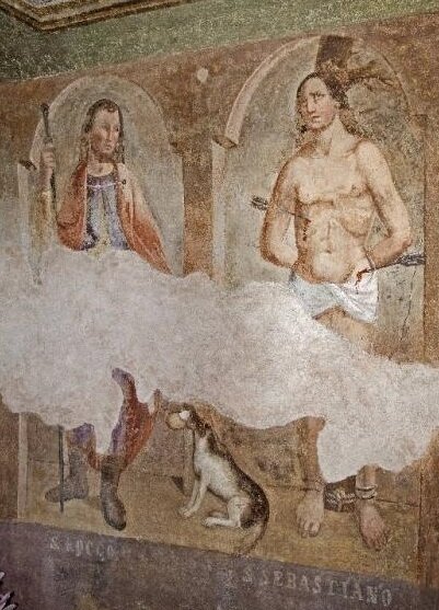 CASPOGGIO edicola beata vergine della cintura