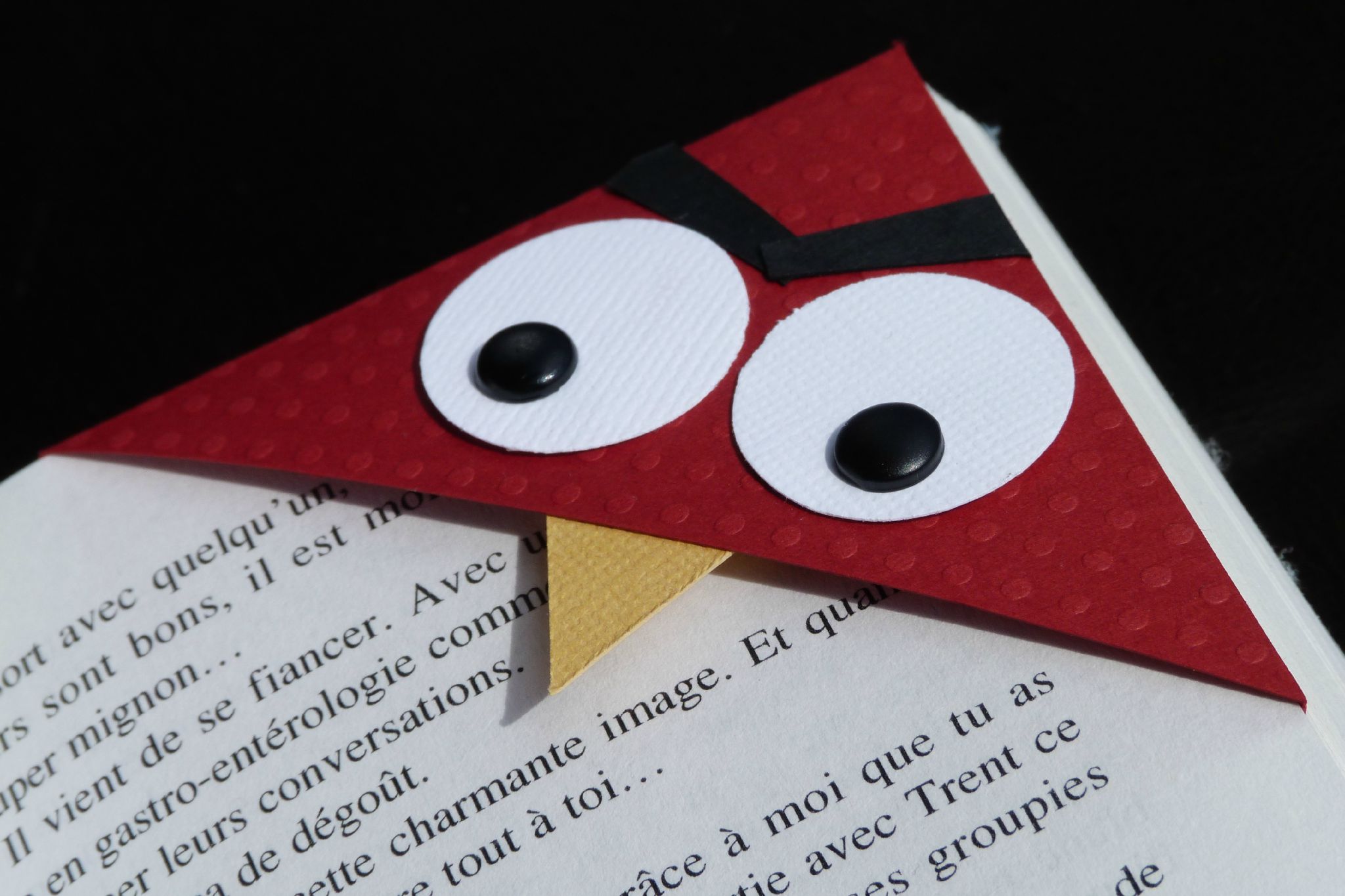 Marque Page Oiseau Rouge L2mg La Boutique