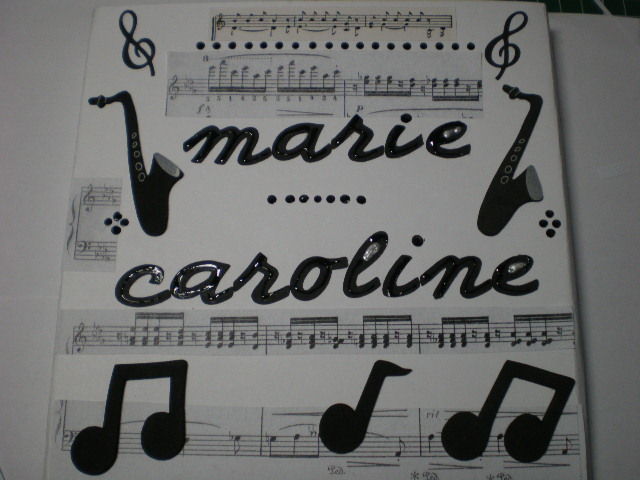 Carte Retraite Pour Marie Caroline Saxophoniste Les Creations De Fennec