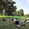 Atelier yoga-relaxation dans le cadre des pratiques douces en partenariat avec la ville de strasbourg