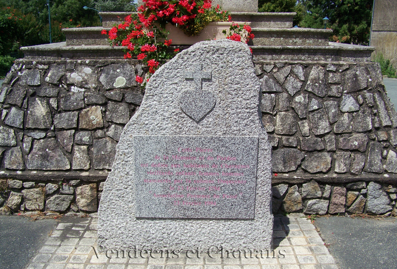 Stele des Martyrs de Chavagnes