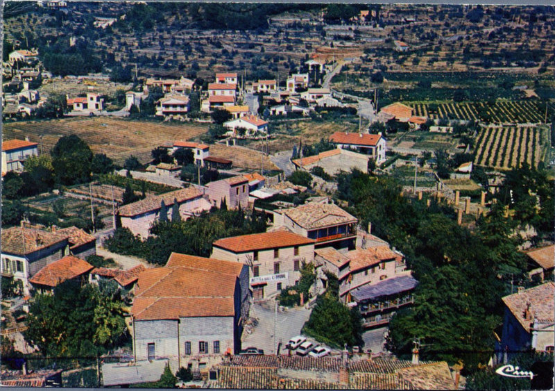 Vue aérienne couleur