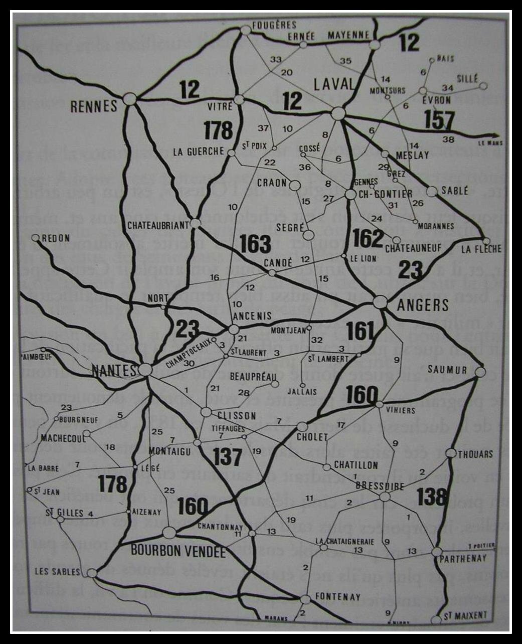 1834 - LA VENDÉE ET LES ROUTES STRATÉGIQUES - La Maraîchine Normande