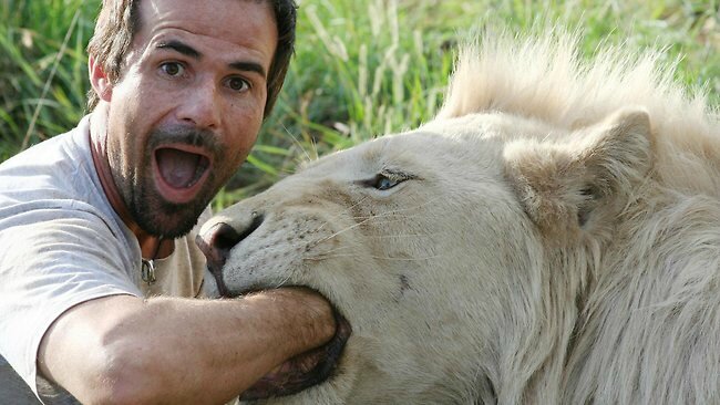 Homme Qui Vit Avec Les Lions KEVIN RICHARDSON - L'HOMME QUI PARLE AUX LIONS - Imagystique