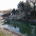 le canal sous le givre