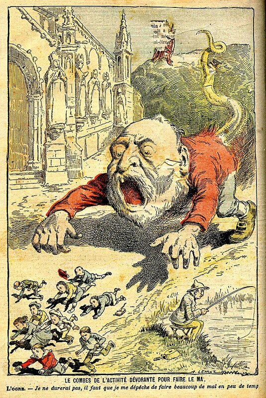 1902-caricature Emile Combes