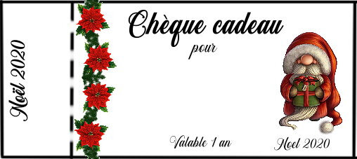 3DJAKE Nice Christmas - Chèque-Cadeau à imprimer soi-même - 3DJake