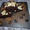 Brownies chocolat-cranberries