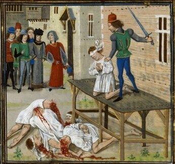 Female-Pirate-Jeanne-Lioness-of-Brittany-Execution-Olivier-de-Clisson
