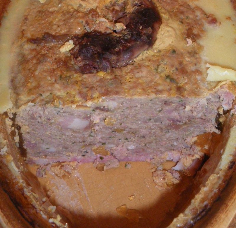 Terrine de Faisan On fait quoi aujourd'hui chez Peggy