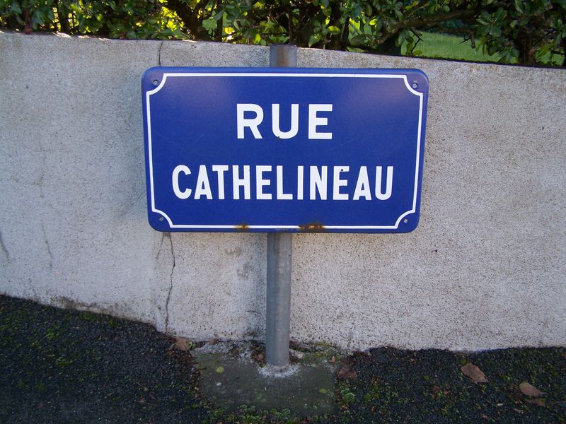La Séguinière (49), rue Cathelineau