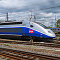 TGV Dasye '742' effet tilt shift, Bordeaux