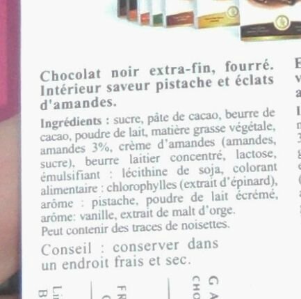 Choco et Pistache, un mix réussi [Lindt Création - Délice Pistache