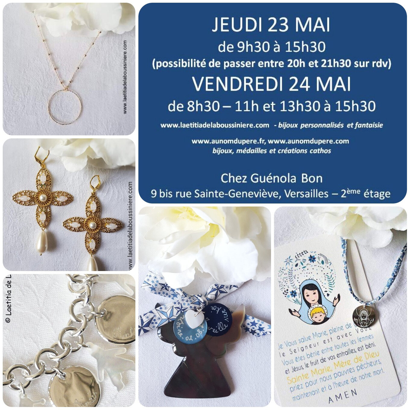 Invitation pour la vente à Versailles 23-24 mai 2019