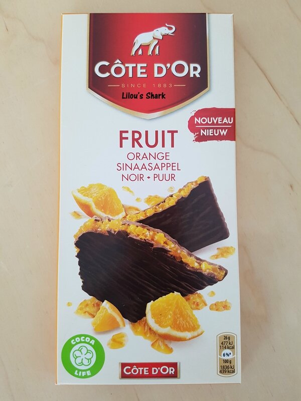 cote d'or chocolat fruit