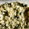 Gratin de courgette et brocolis au bleu 