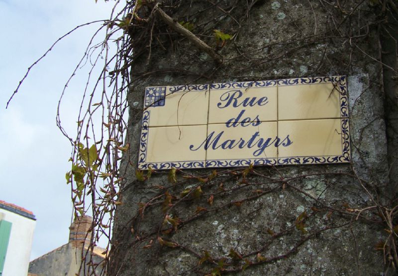 Noirmoutier-en-l'Ile (85), rue des Martyrs