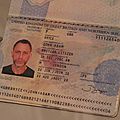 James bond played by Daniel Craig’s fake passport in 2012 for the« Skyfall » movie (?) Photo: Olivier Daaram Jollant © 2016