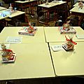 Arbre de Noël de CAUDROT dans les classes de la PRIMAIRE