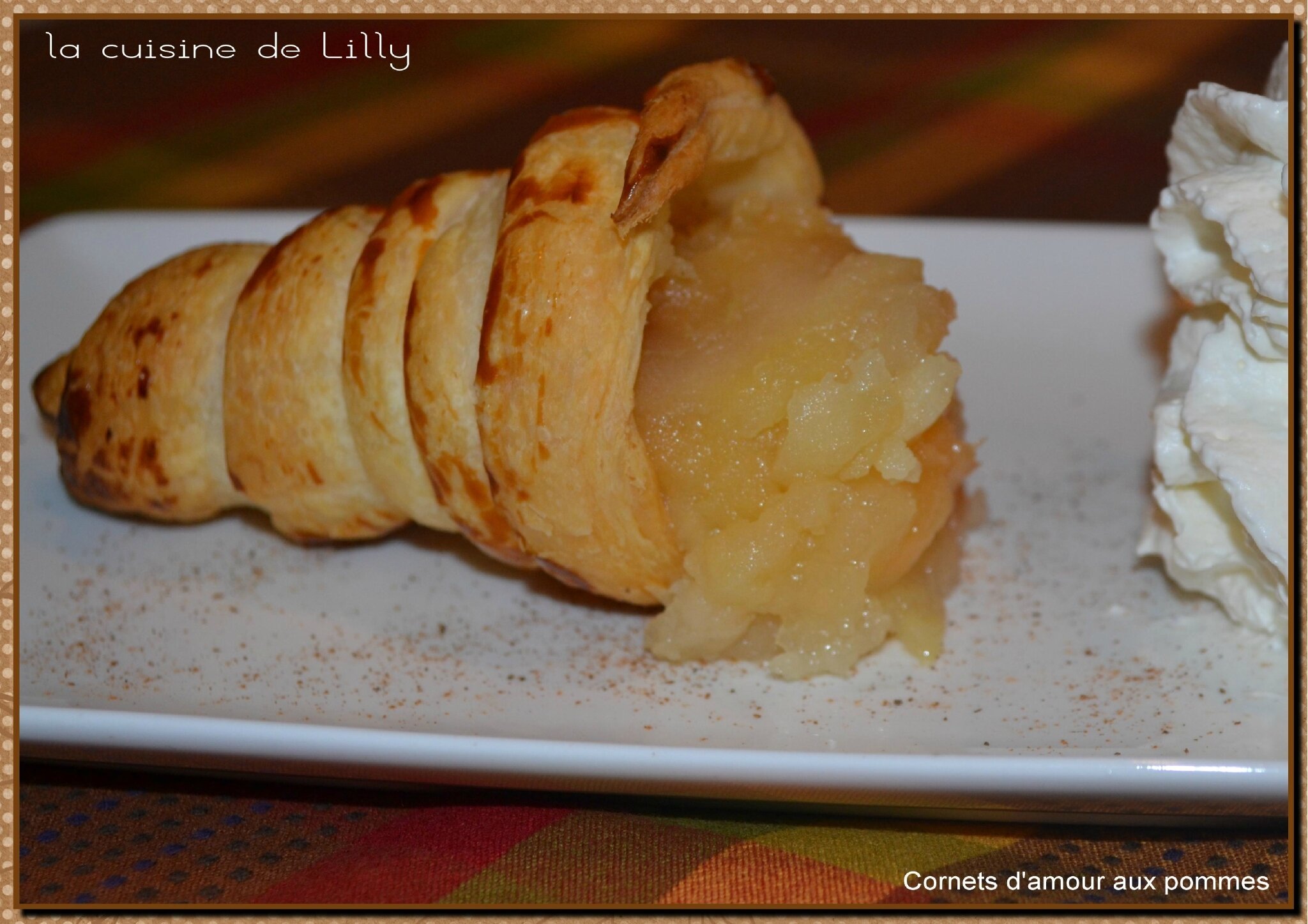 d'amour aux pommes La cuisine de Lilly