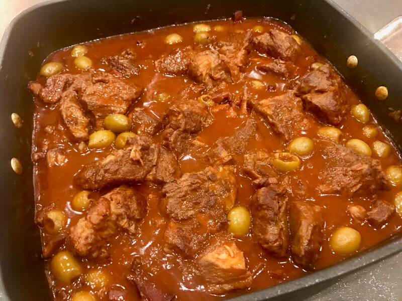 Le Sauté de Veau aux Olives de Mamie de Corse - Casseroles, Miam-Miam