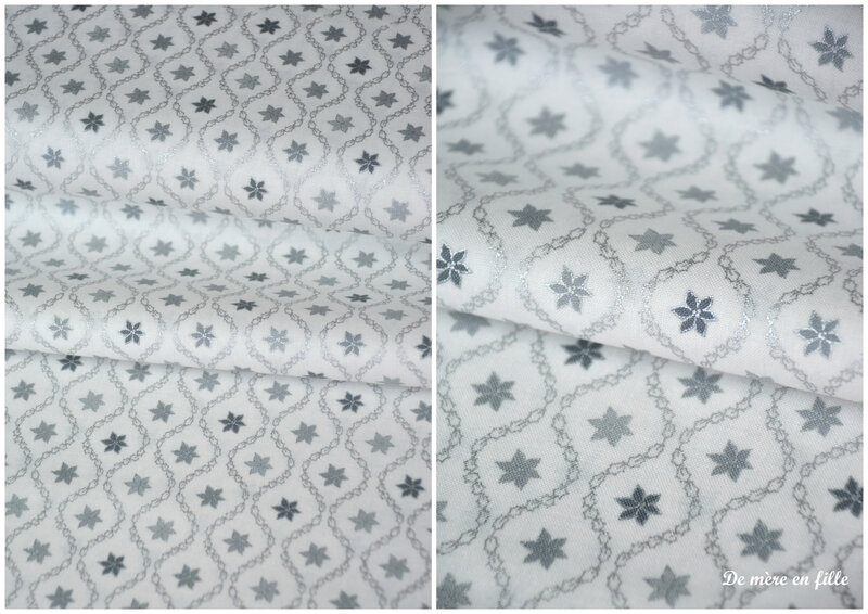 blanc médaillons