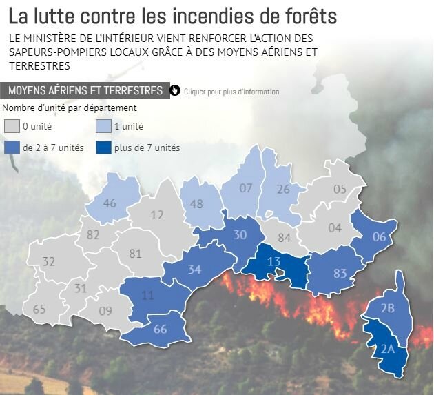 2017 07 26 Le Figaro fr la lutte contre les incendies de forêts