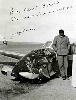 1935-Saint-Exupery crashe dans le Sahara