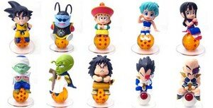 Figurines Dragon Ball Z début 2000