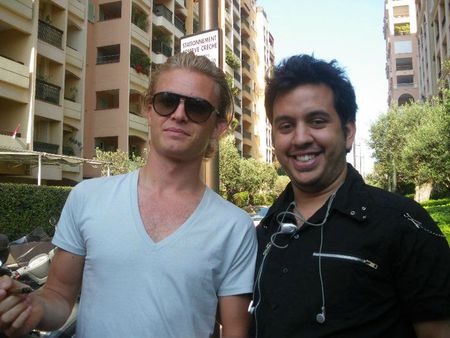 Nico Rosberg et moi