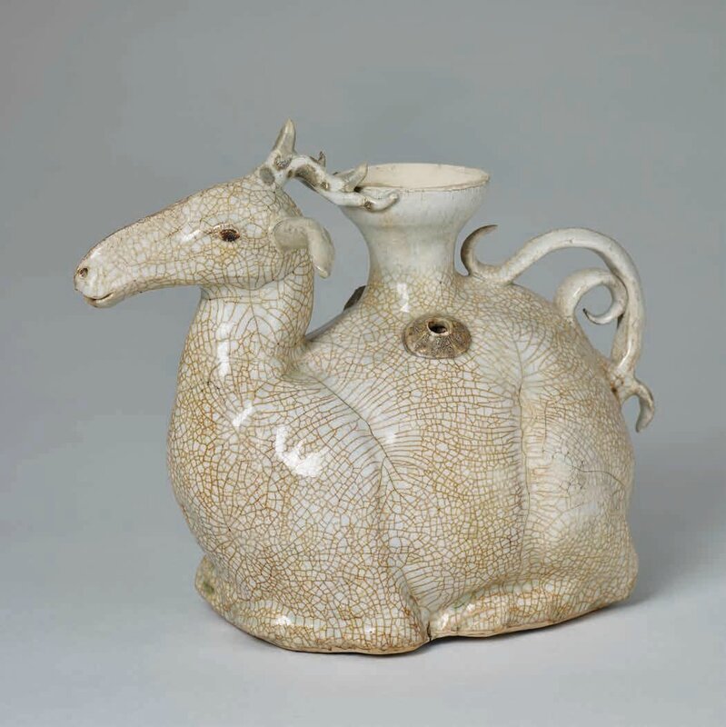 Deer Shaped Ewer, Lê – Mạc Dynasty, 17th c