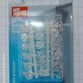 Bouton pression à coudre transparent 7 mm