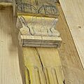  pilastres de portail , Comment Sculpter , Comment dessiner , chantier portail bois XVIII ,