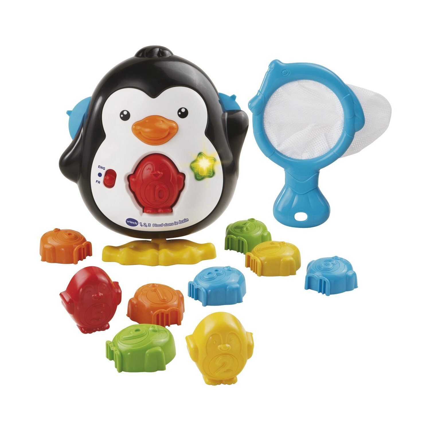 jouet de bain pingouin