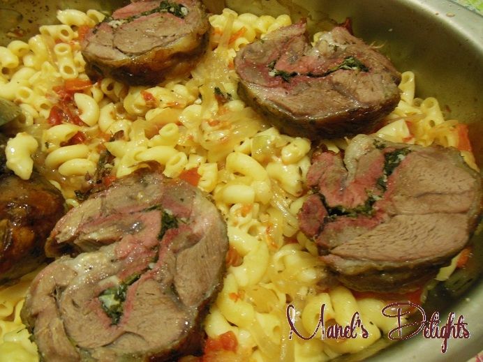 Pates aux oignons et tomates rôtis manel's delights