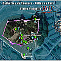 Visite virtuelle historique - château de pouzauges - catherine de thouars et gilles de rais