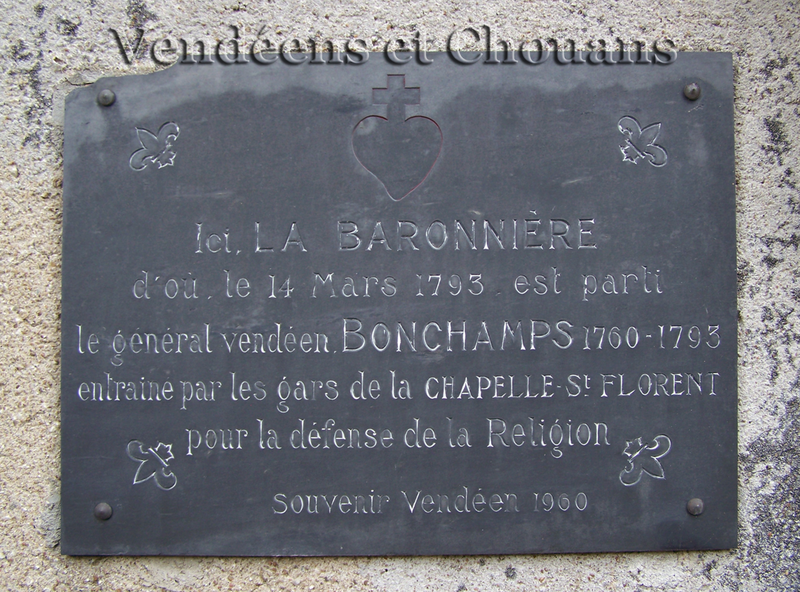 Souvenir Vendeen Chapelle de la Baronniere