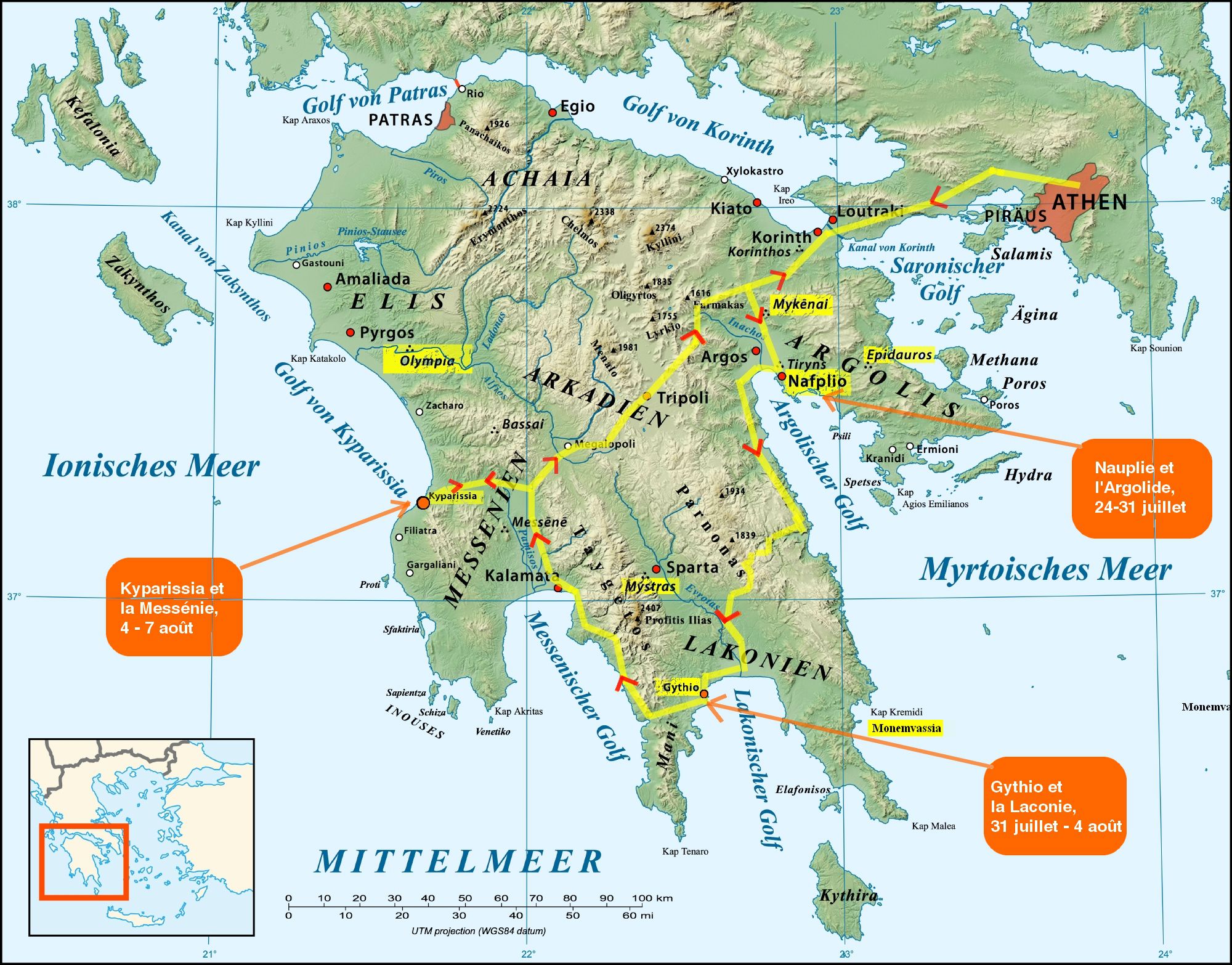 Город спарта расположен в. Пелопоннес на карте древней Греции. Пелопоннес в древней Греции. Полуостров Пелопоннес на карте древней Греции. Полуостров Пелопоннес на карте Греции.