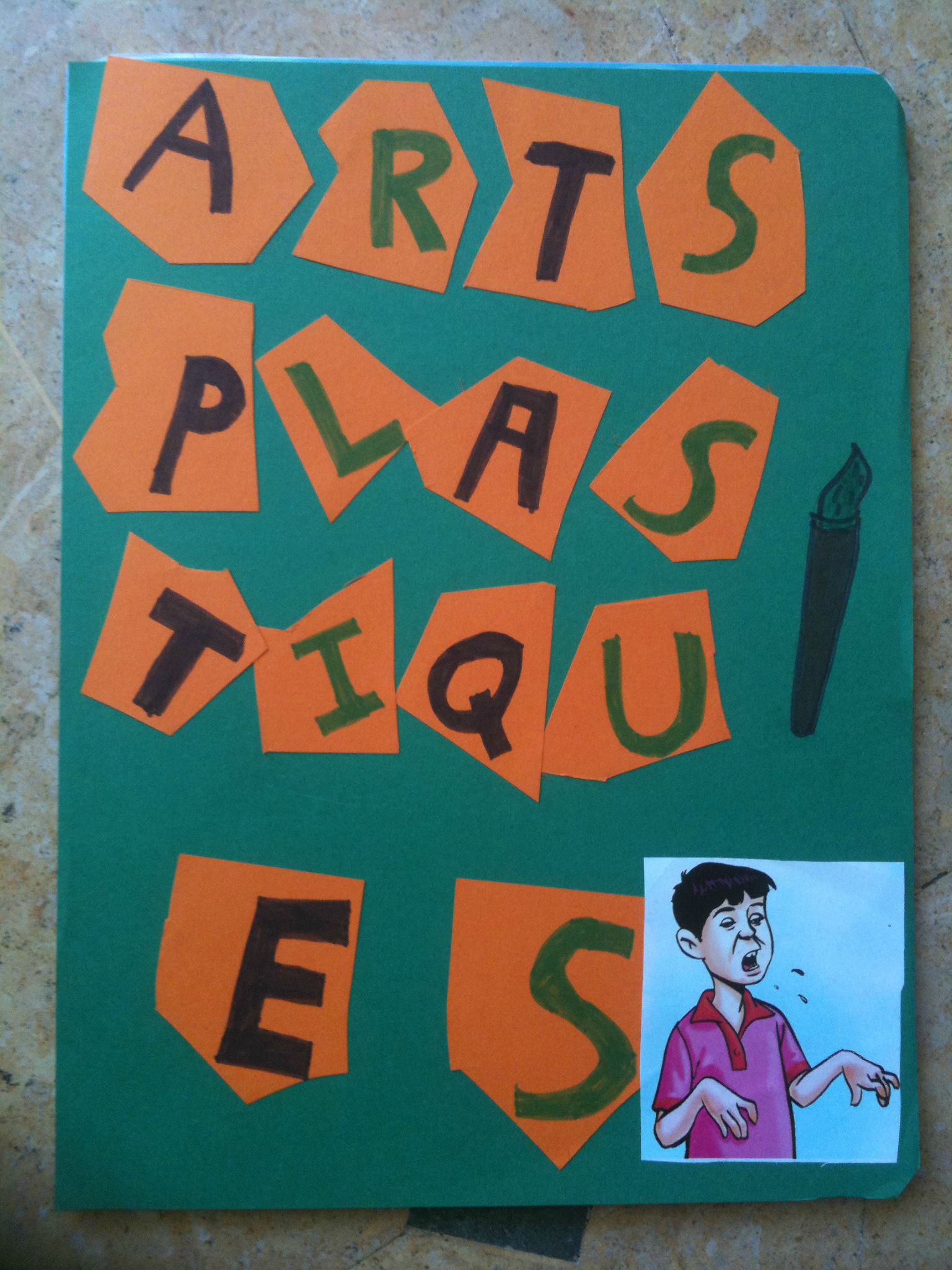 Cahier D'art Plastique 6eme " Votre cahier d'arts plastiques est unique !! " - Arts plastiques au