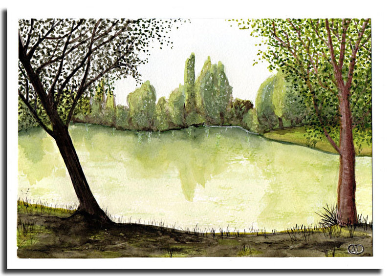 L'étang de St Gervais copie