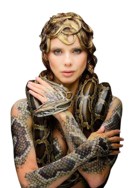 libellulegraphsime_femme_au_serpent