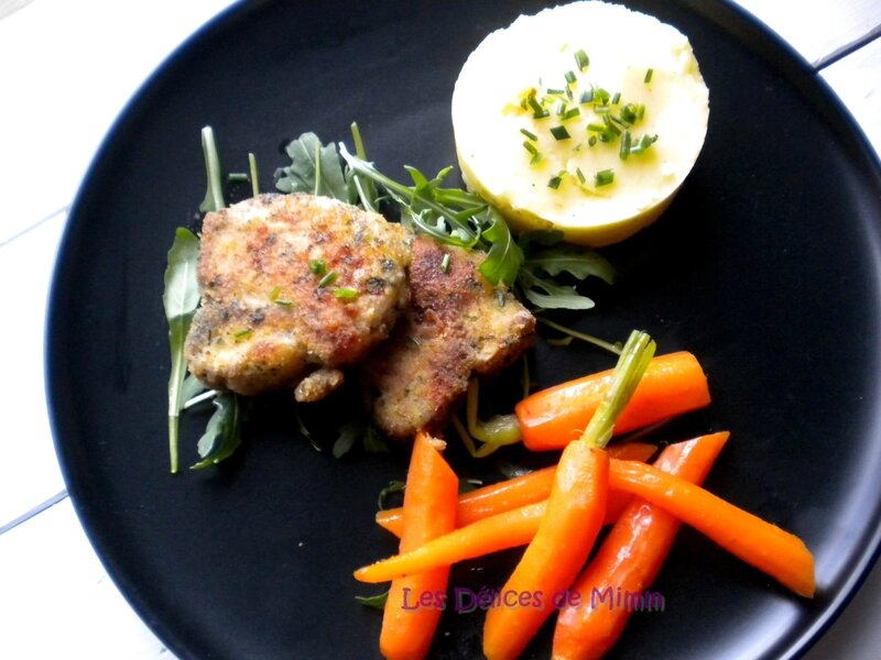 Côtes d’agneau en croûte d’herbes 4