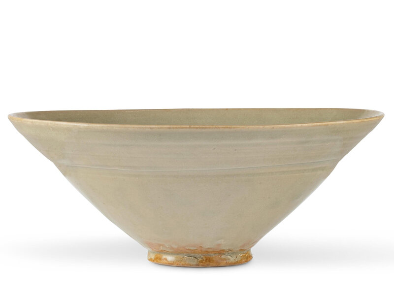 A Yaozhou celadon conical bowl, Northern Song-Jin dynasty, 12th-13th century